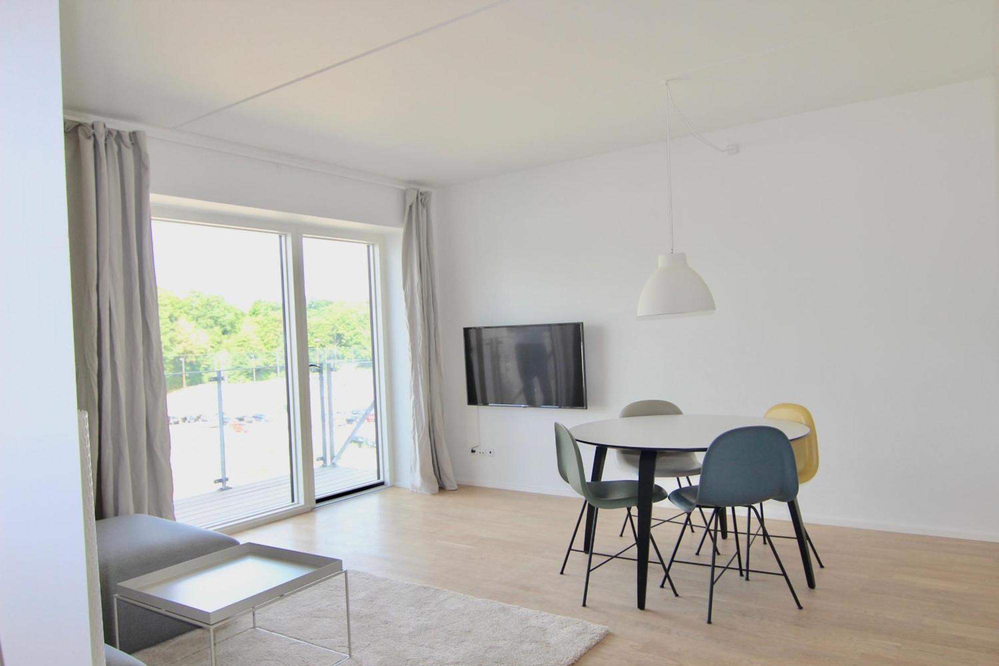 Apartament Great 1-Bed Wbalcony By Odense Harbour Zewnętrze zdjęcie